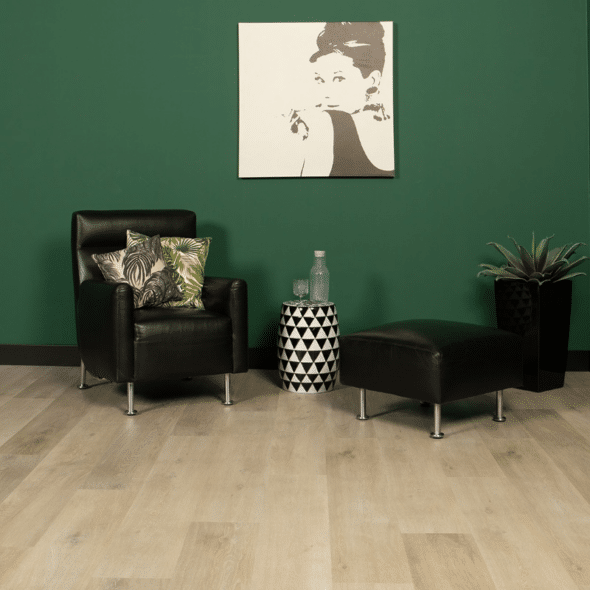 Douwes Dekker PVC klik Riante plank Pepermunt