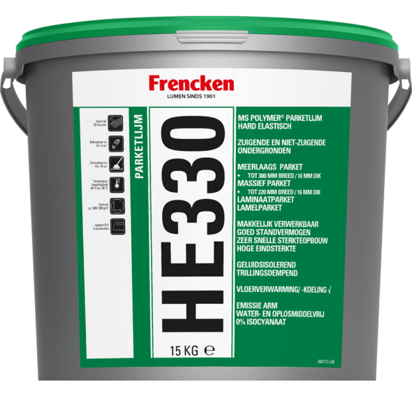 Parketlijm voor houten Frencken HE330 15KG