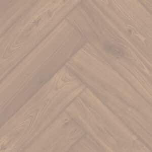 Eiken visgraat vloer van De Vloeren Kenner in de kleur Taupe