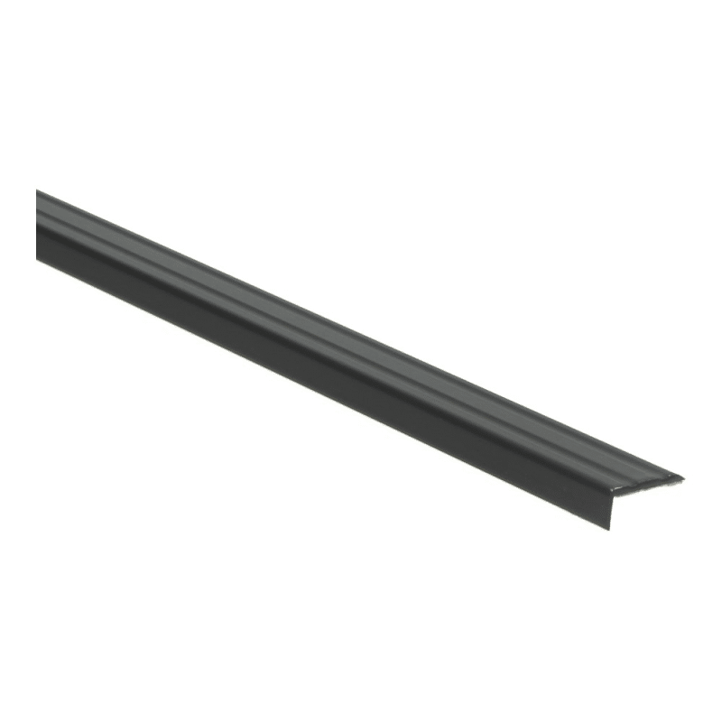Hoeklijnprofiel zelfklevend 10mm zwart Hoeklijnprofiel zelfklevend 10mm zwart