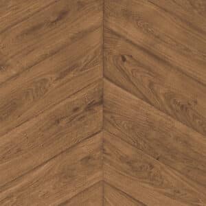 Hongaarse punt eiken van De Vloeren Kenner in de kleur Exotic Brown